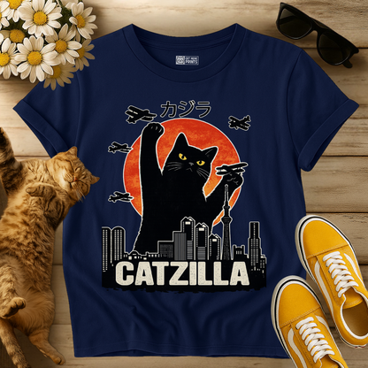 Funny Catzilla T-Shirt