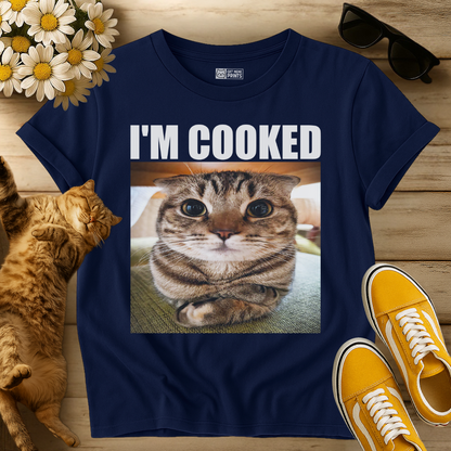 I'm Cooked Cat Meme T-Shirt