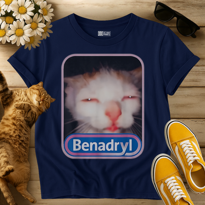 Benadryl Cat T-Shirt