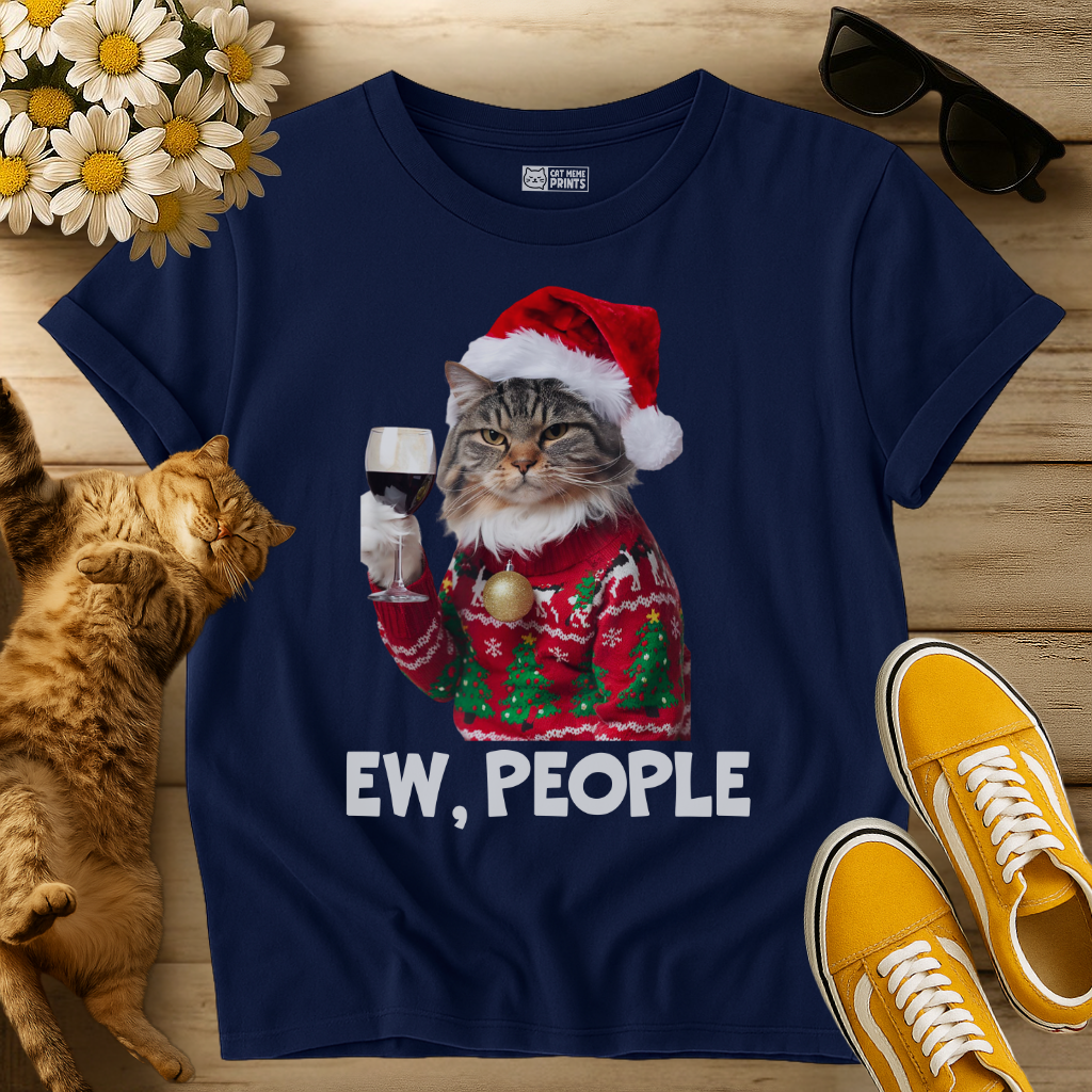 Ew People Christmas T-Shirt
