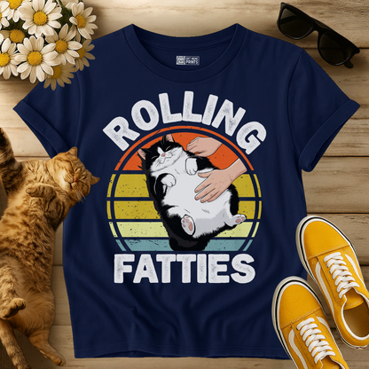 Cat Rolling Fatties T-Shirt