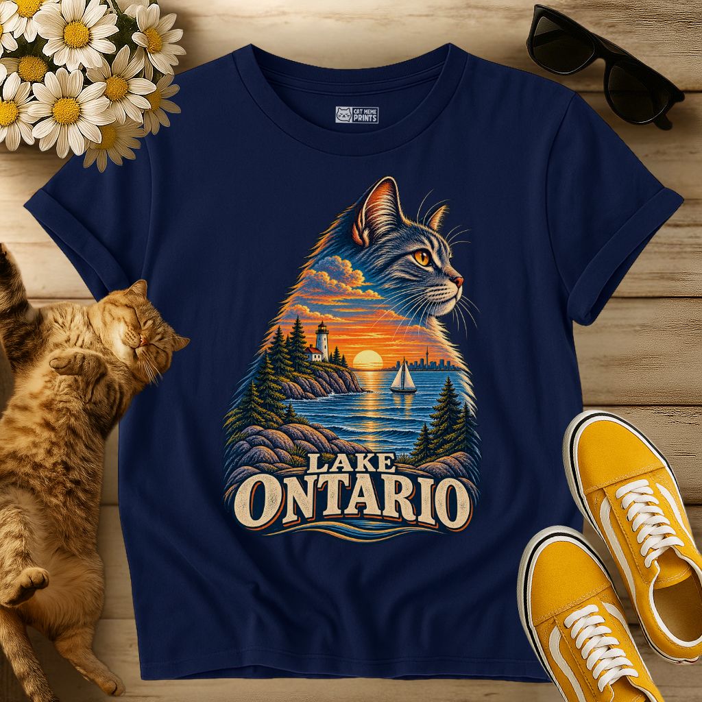 Lake Ontario Kitty T-Shirt