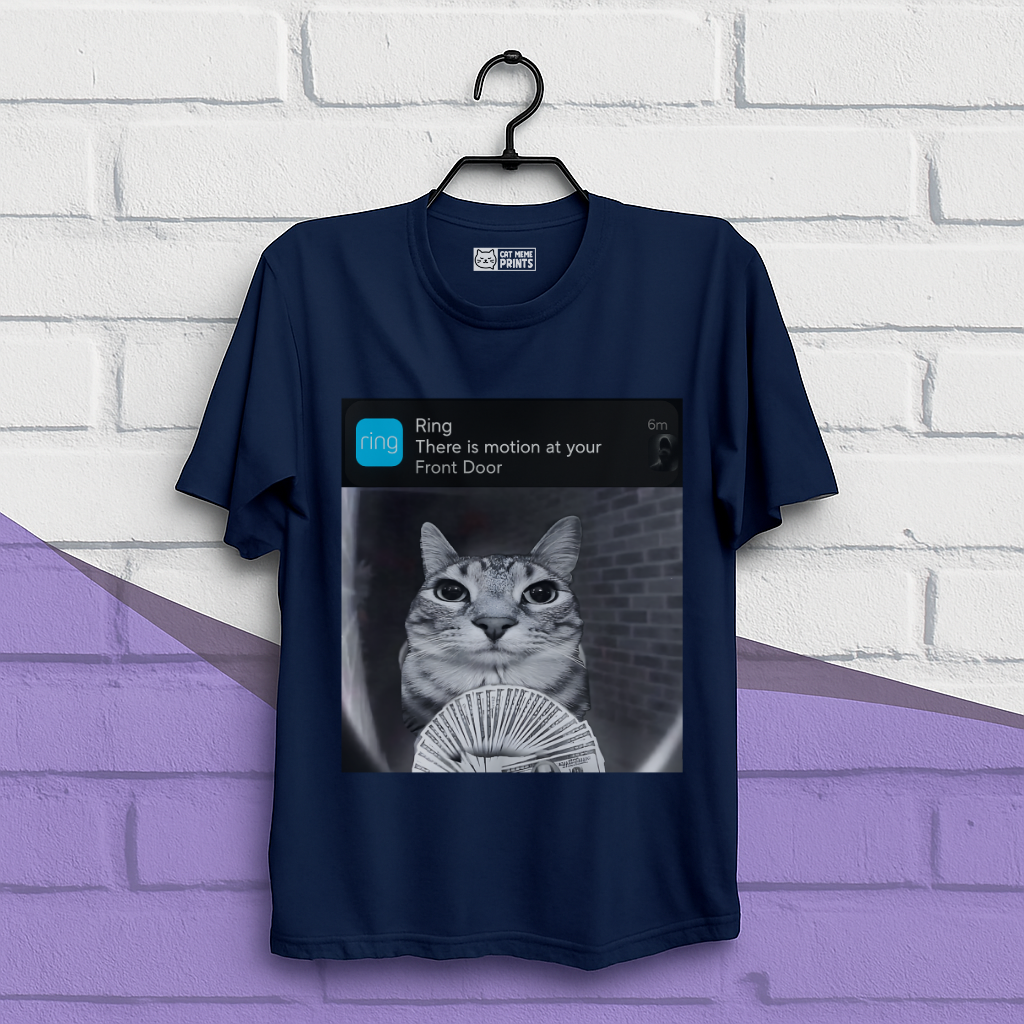 Ring Cat with Motion Meme T-Shirt