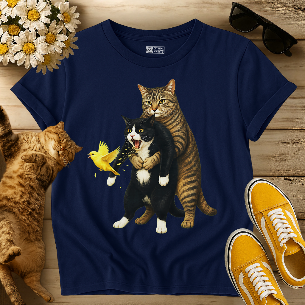 Cat Heimlich Maneuver T-Shirt