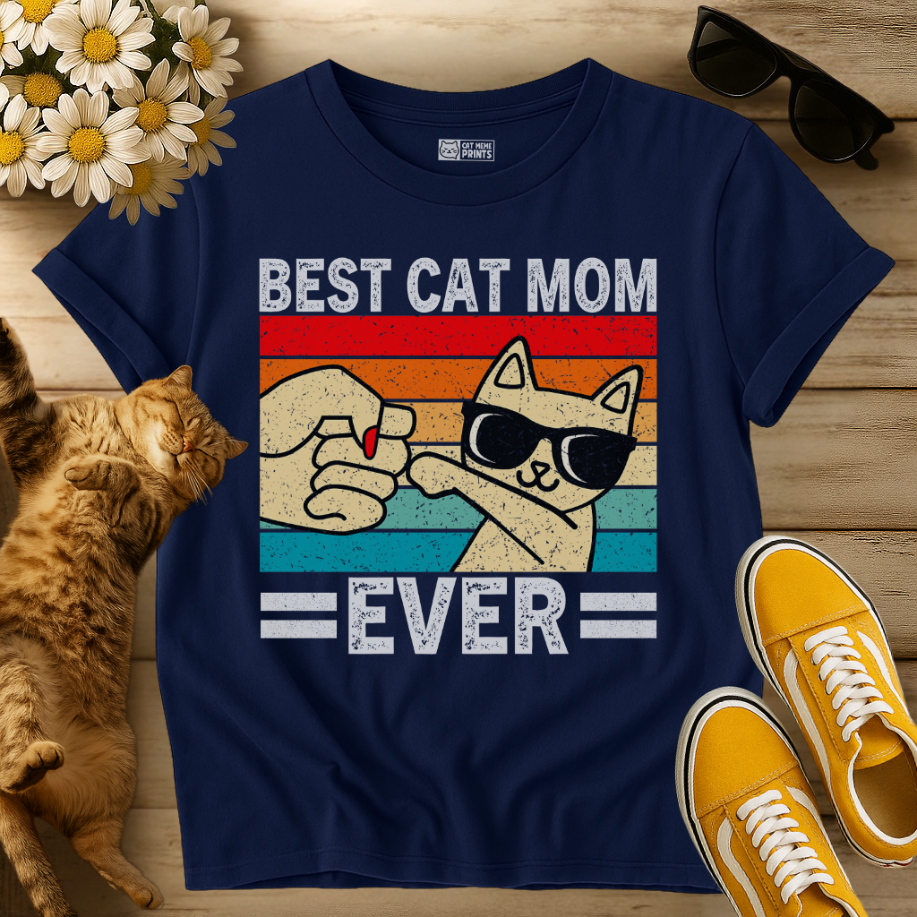 Best Cat Mom Ever T-Shirt