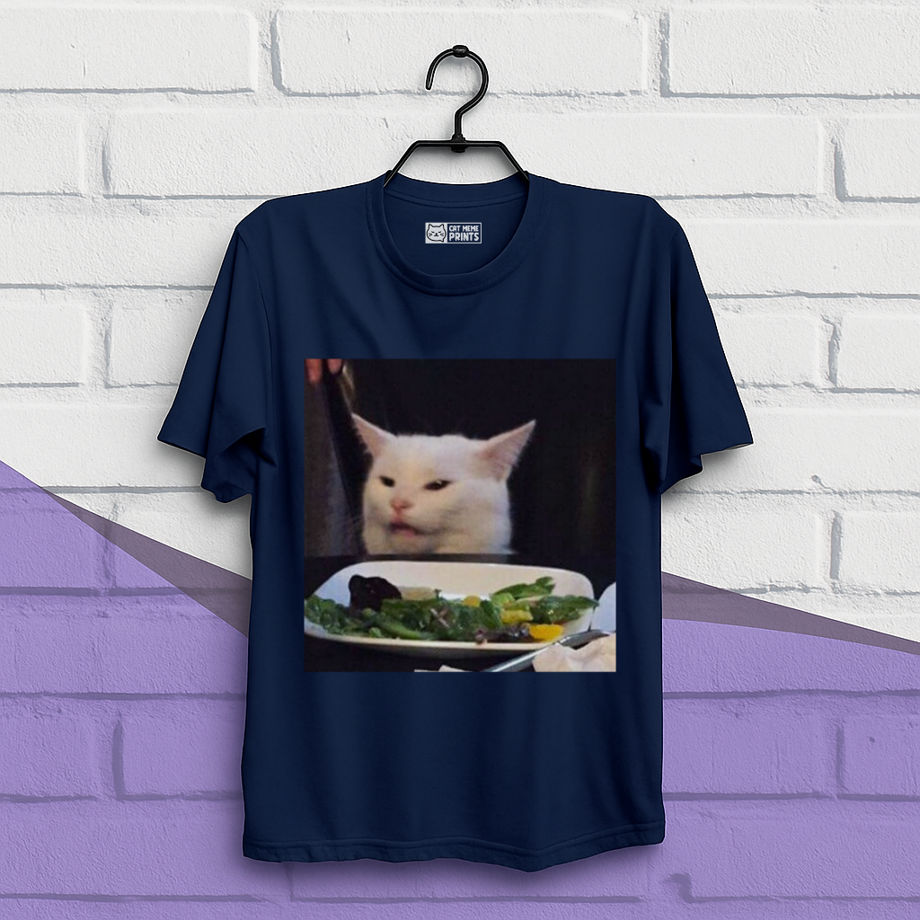 Cat at the Dinner Table T-Shirt