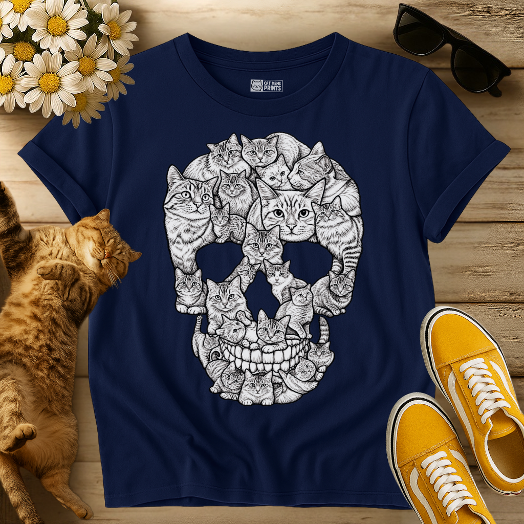Cats Skull T-Shirt