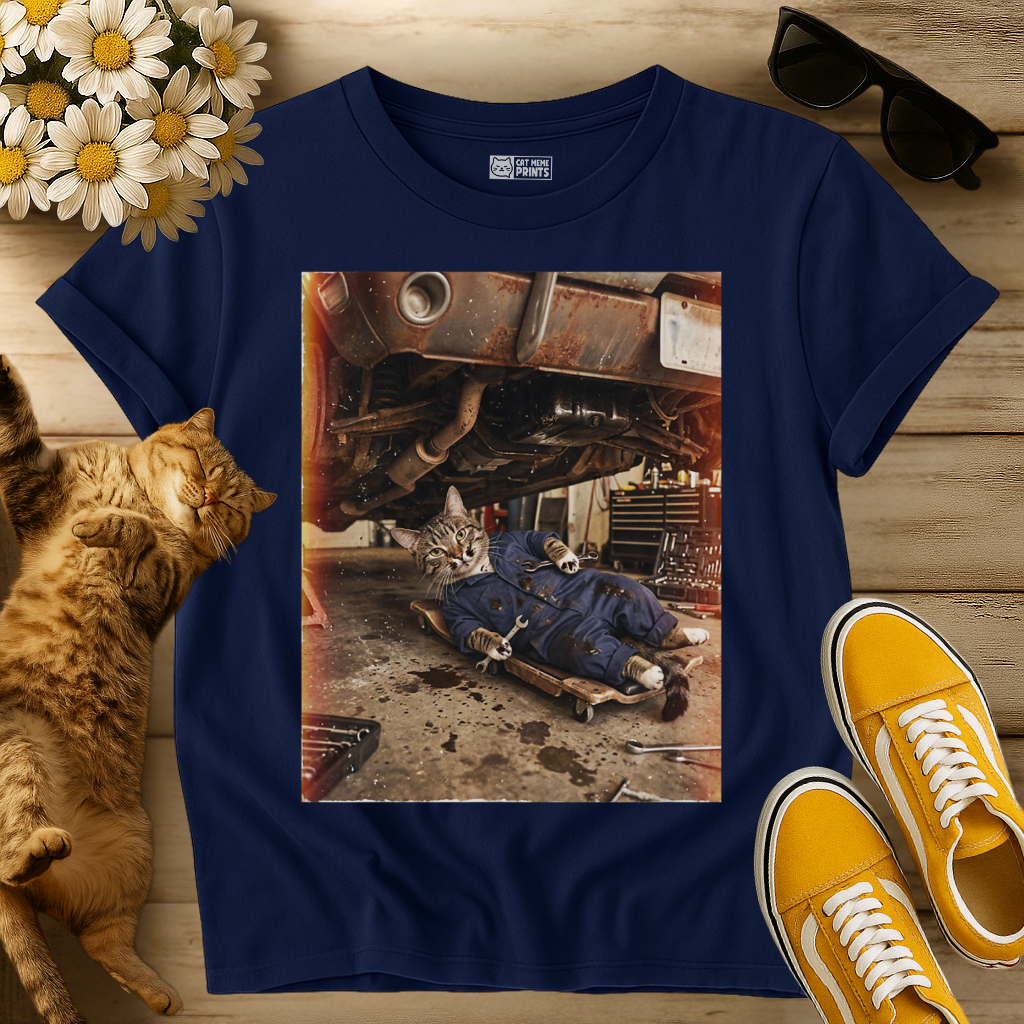 Cat Mechanic T-Shirt