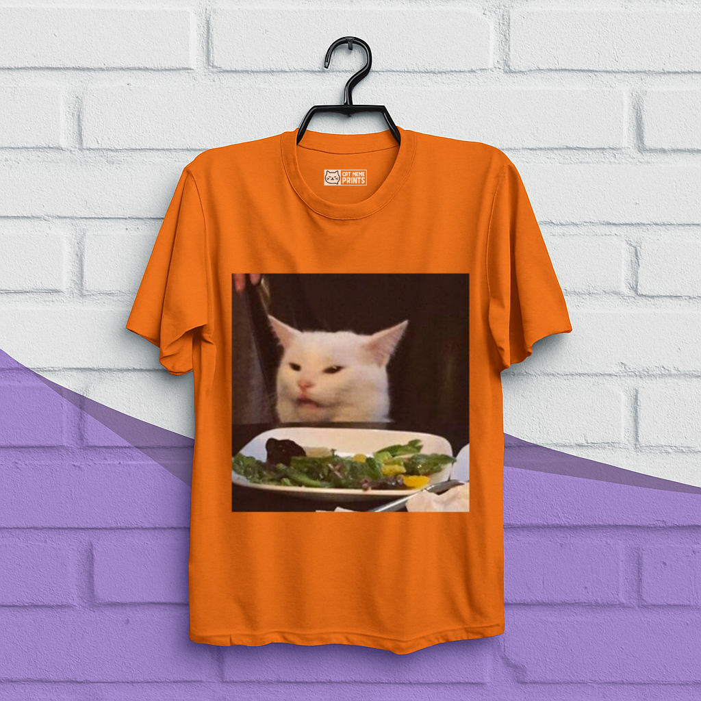 Cat at the Dinner Table T-Shirt