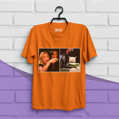 Woman Yelling at a Cat T-Shirt