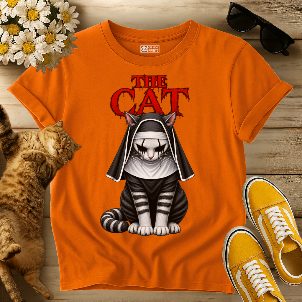 The Cat Gothic Horror T-Shirt