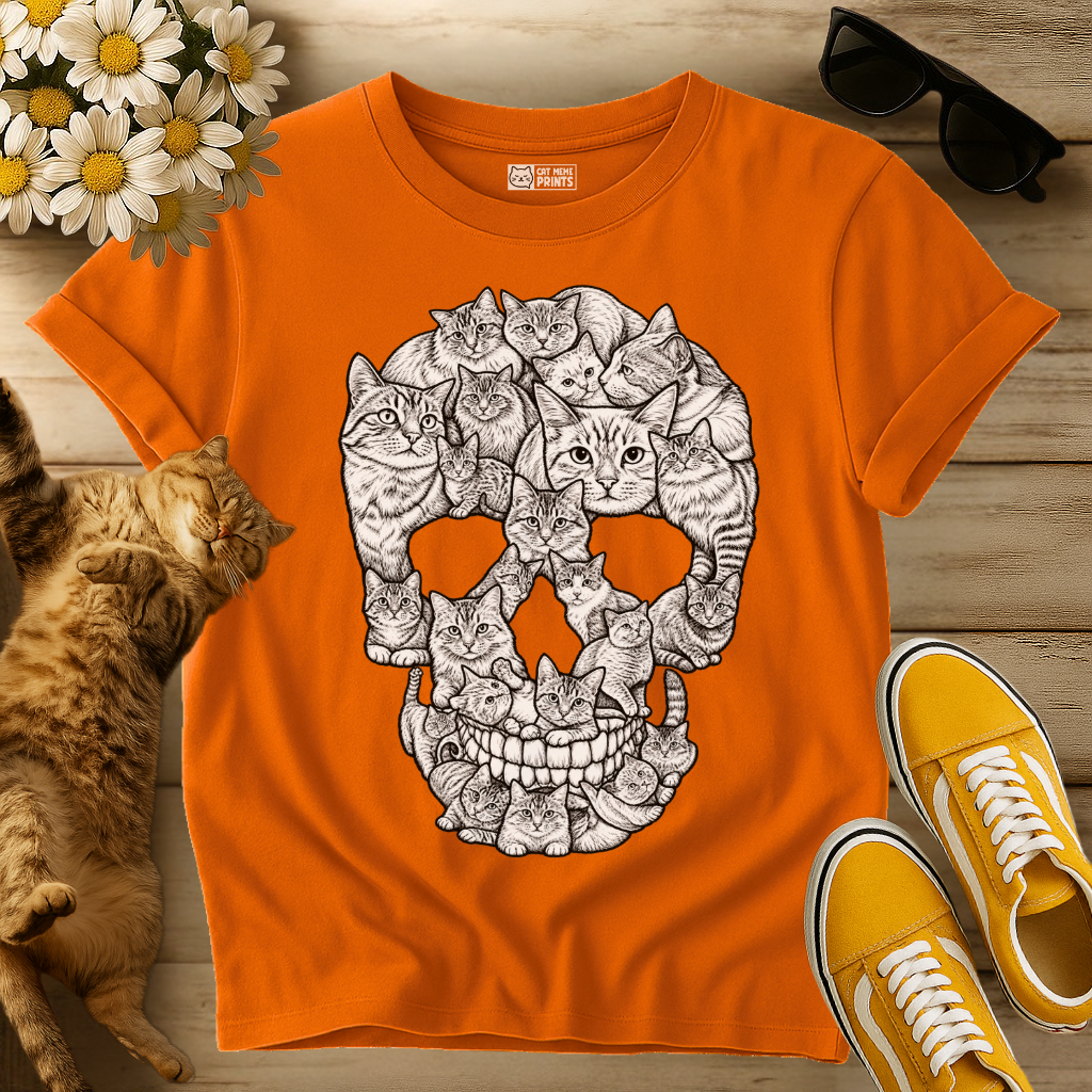 Cats Skull T-Shirt