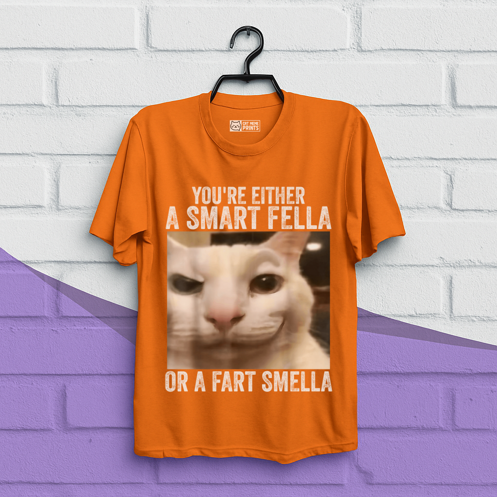 You're Either a Smart Fella or a Fart Smella T-Shirt