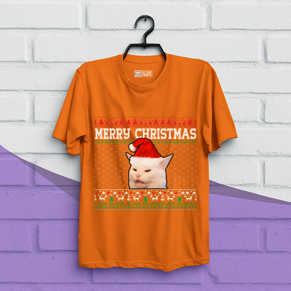 Cat Merry Christmas T-Shirt