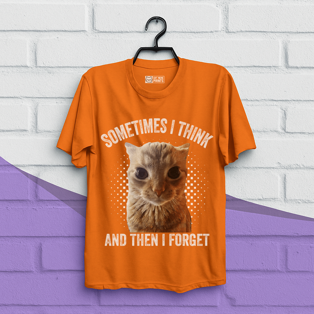 Sometimes I Think And Then I Forget T-Shirt