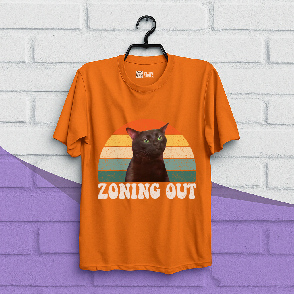 Cat Zoning Out T-Shirt