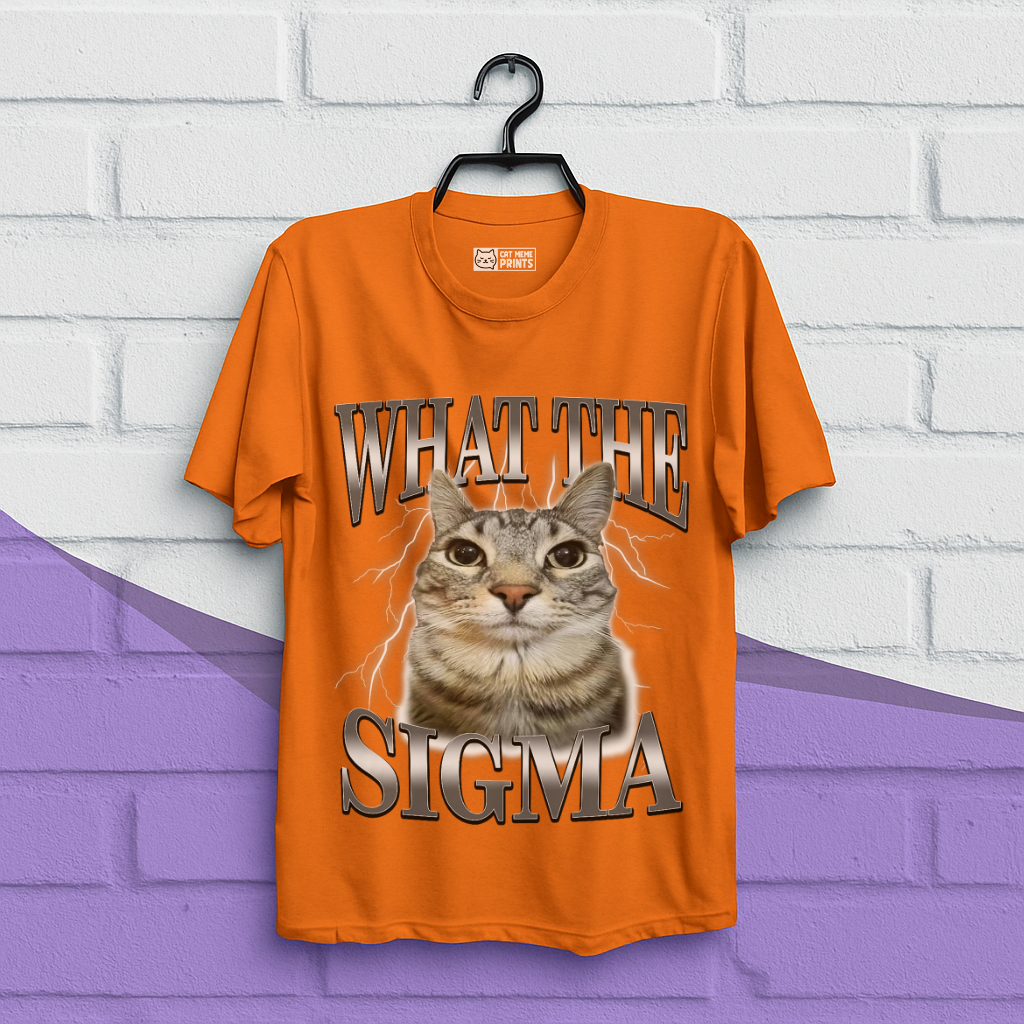 What The Sigma Cat T-Shirt