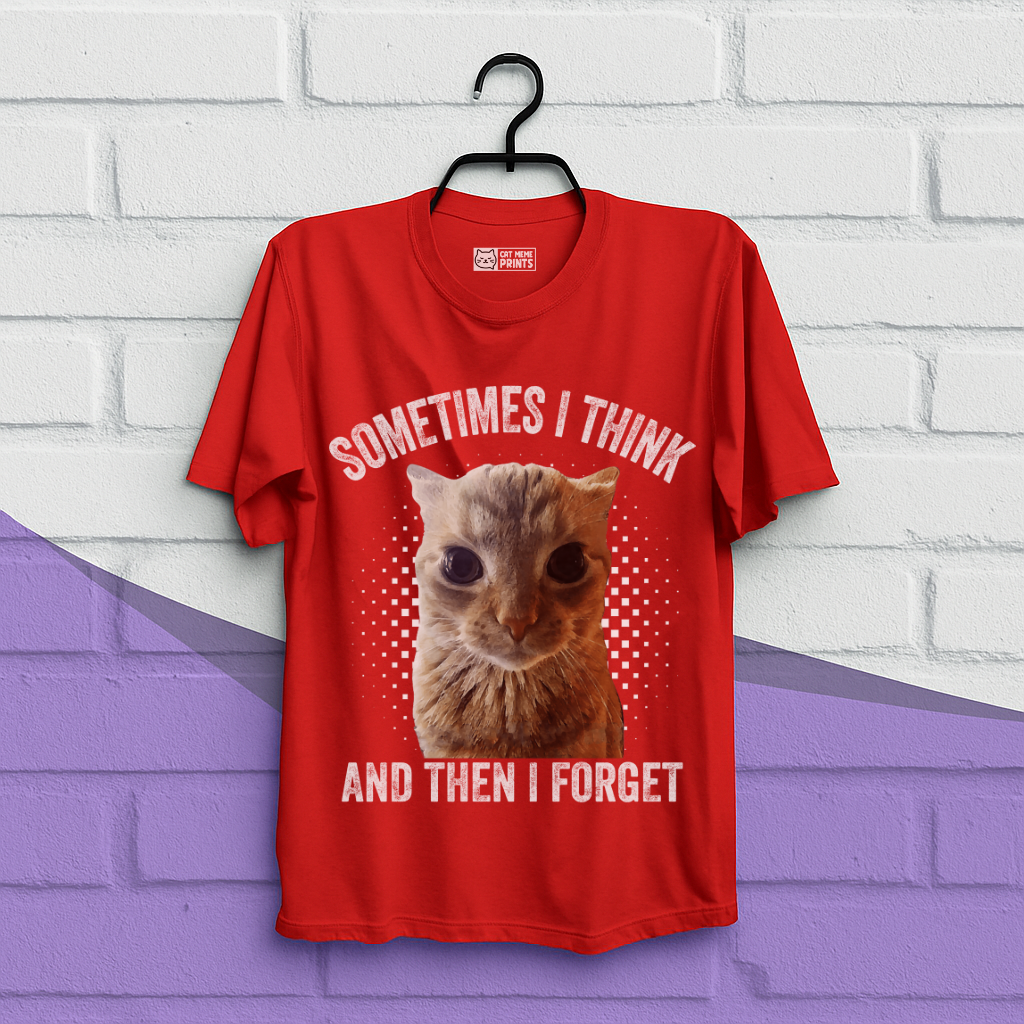 Sometimes I Think And Then I Forget T-Shirt