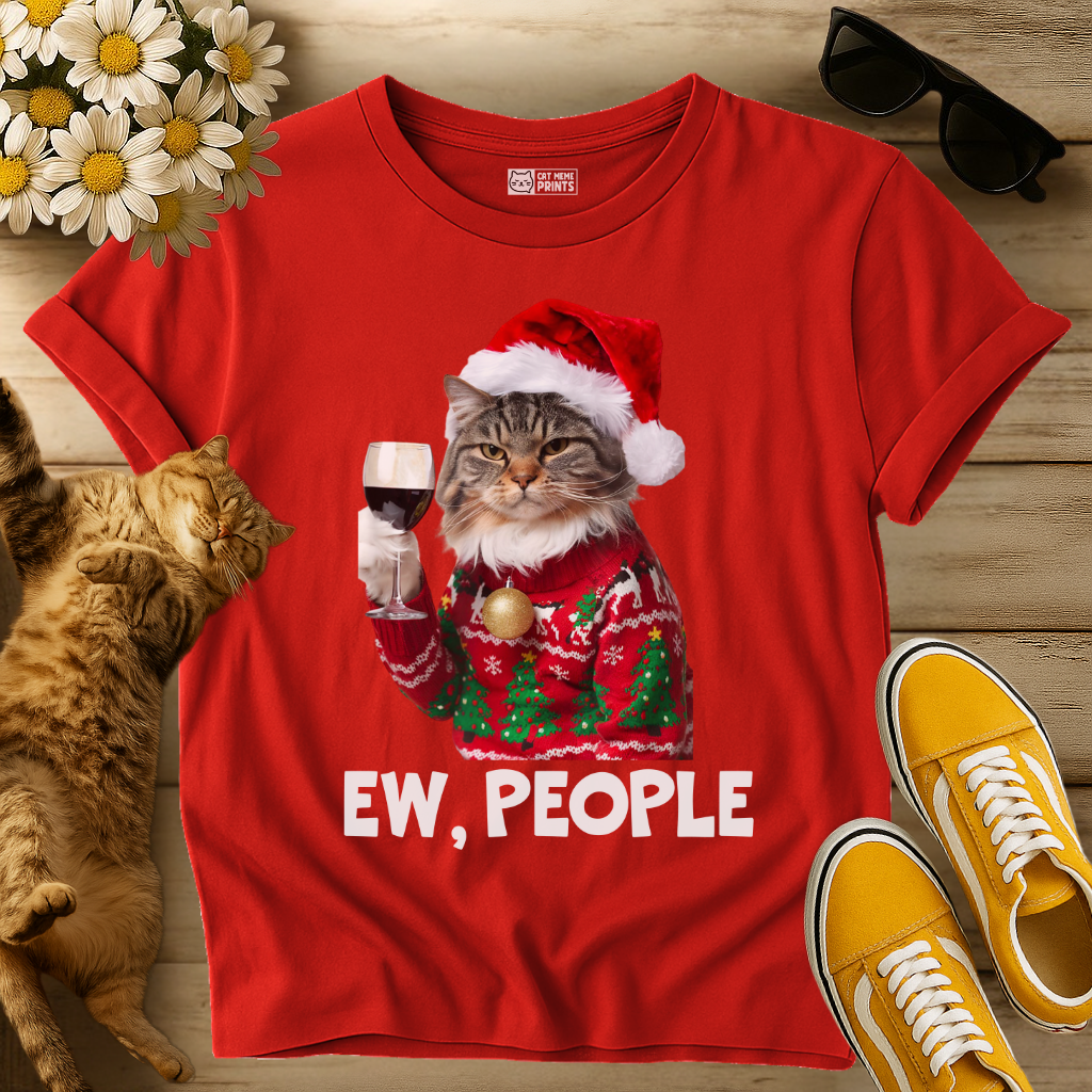 Ew People Christmas T-Shirt