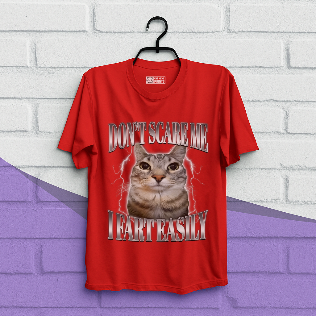 Don't Scare me I Fart Easily T-Shirt