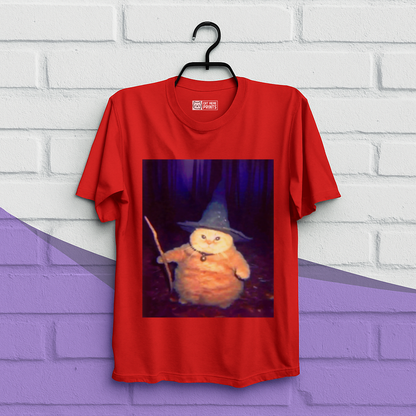 Wizard Cat Weird Halloween T-Shirt