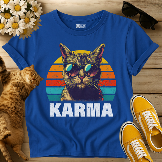 Cat Karma Vintage T-Shirt