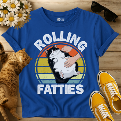 Cat Rolling Fatties T-Shirt