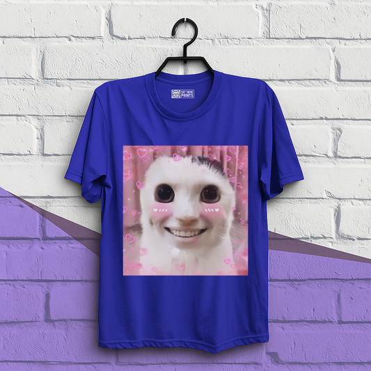 Goofy ahh Cat Meme T-Shirt