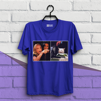 Woman Yelling at a Cat T-Shirt