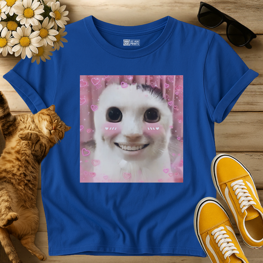 Goofy ahh Cat Meme T-Shirt