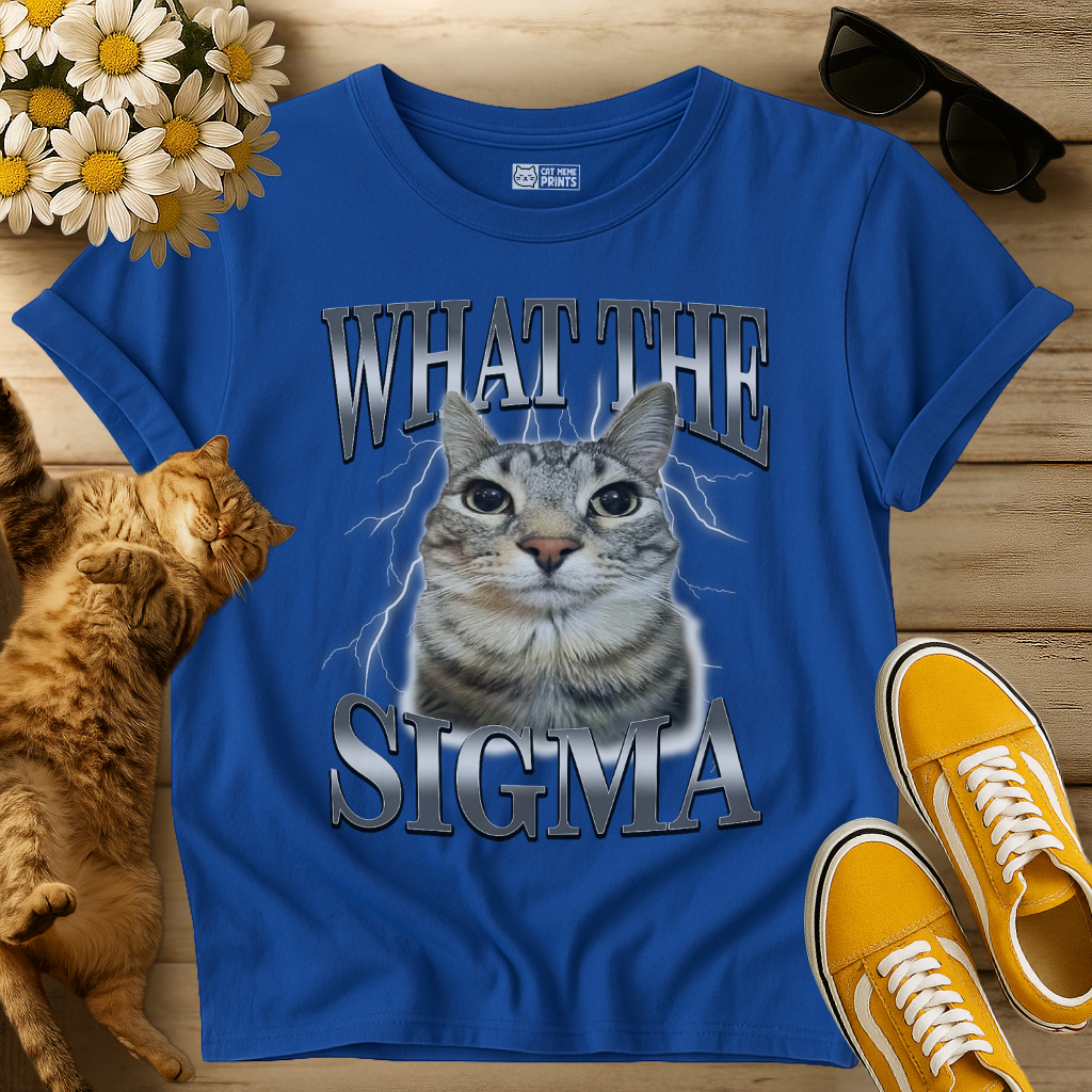 What The Sigma Cat T-Shirt