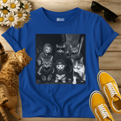 Gangster Cats Selfie T-Shirt