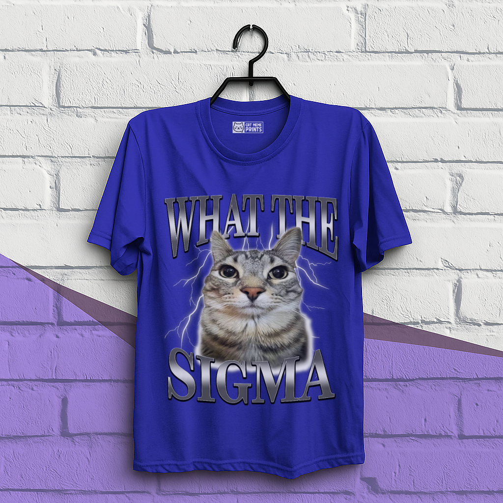 What The Sigma Cat T-Shirt
