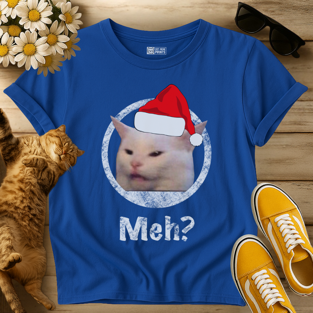 Cat Meh? Christmas T-Shirt