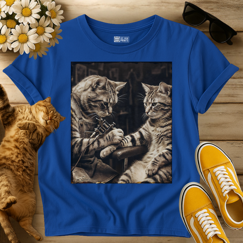 Cat Tattooing T-Shirt