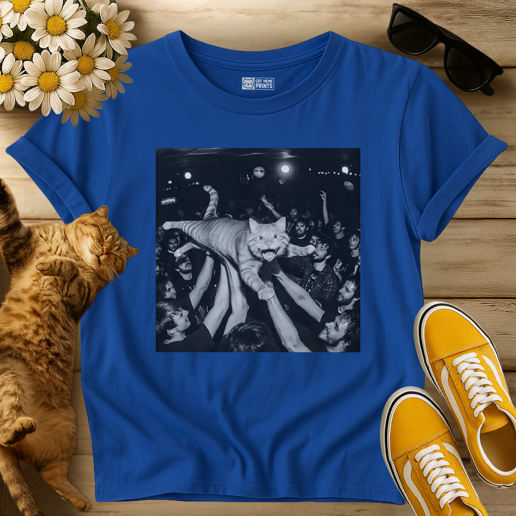 Cat Rock Show Selfie T-Shirt