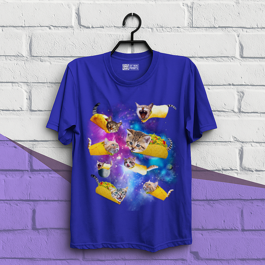 Taco Cat Space Galaxy T-Shirt