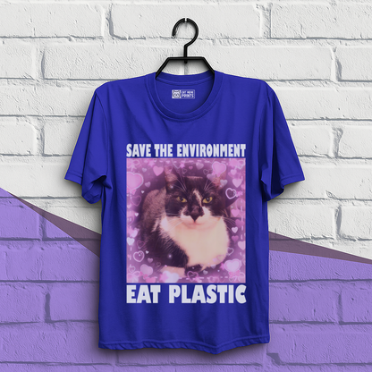 Save The Environment Eat Plastic T-Shirt