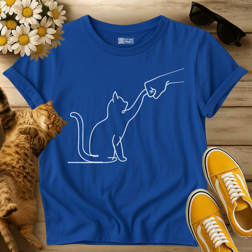 Cat Best Friend Fist Bump T-Shirt