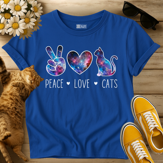 Peace Love Cats T-Shirt