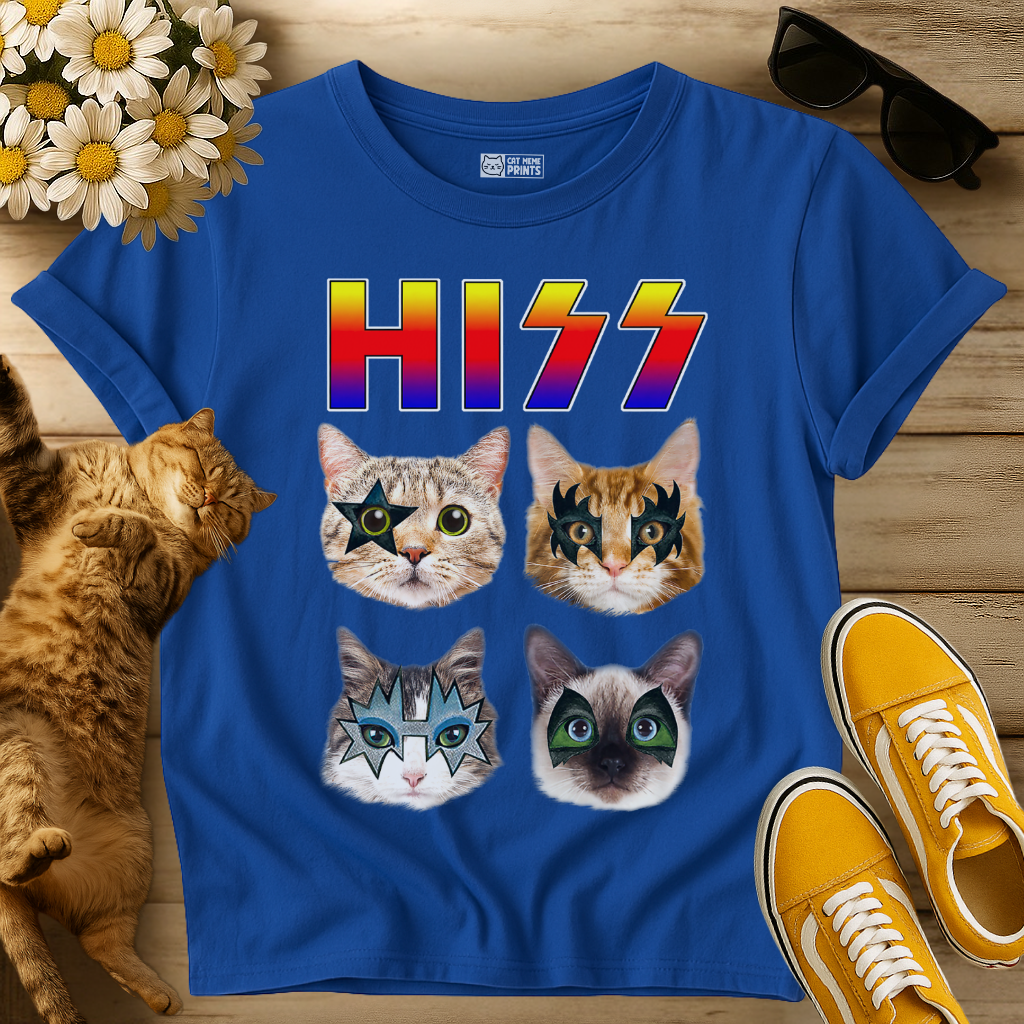 Hiss Cats Rock T-Shirt