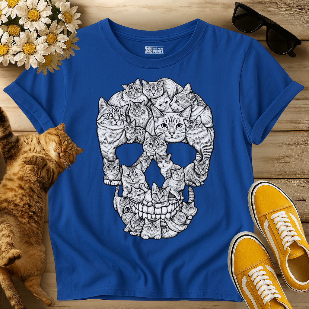 Cats Skull T-Shirt