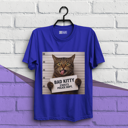 Bad Kitty Prisoned Meme T-Shirt