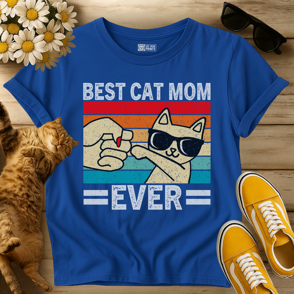Best Cat Mom Ever T-Shirt