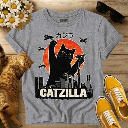Funny Catzilla T-Shirt