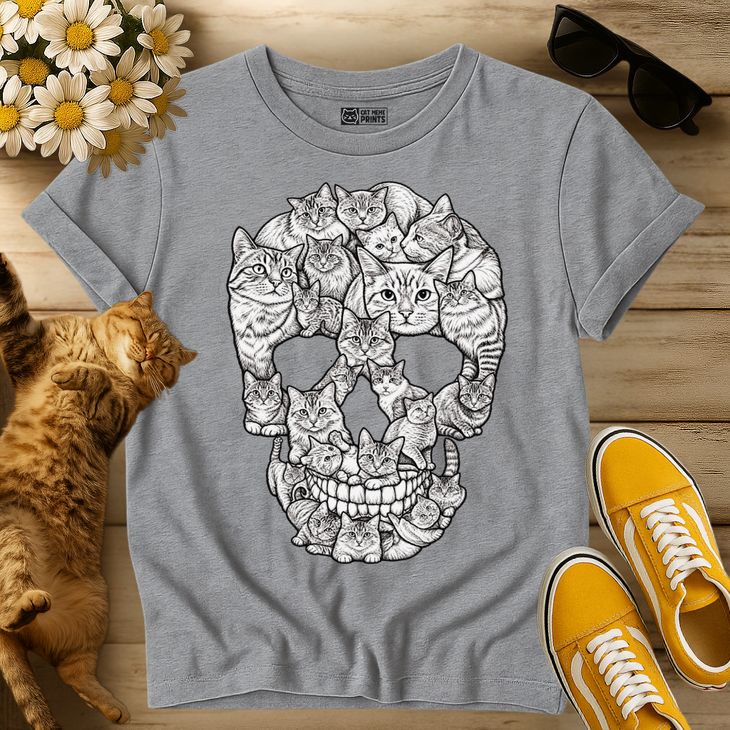 Cats Skull T-Shirt