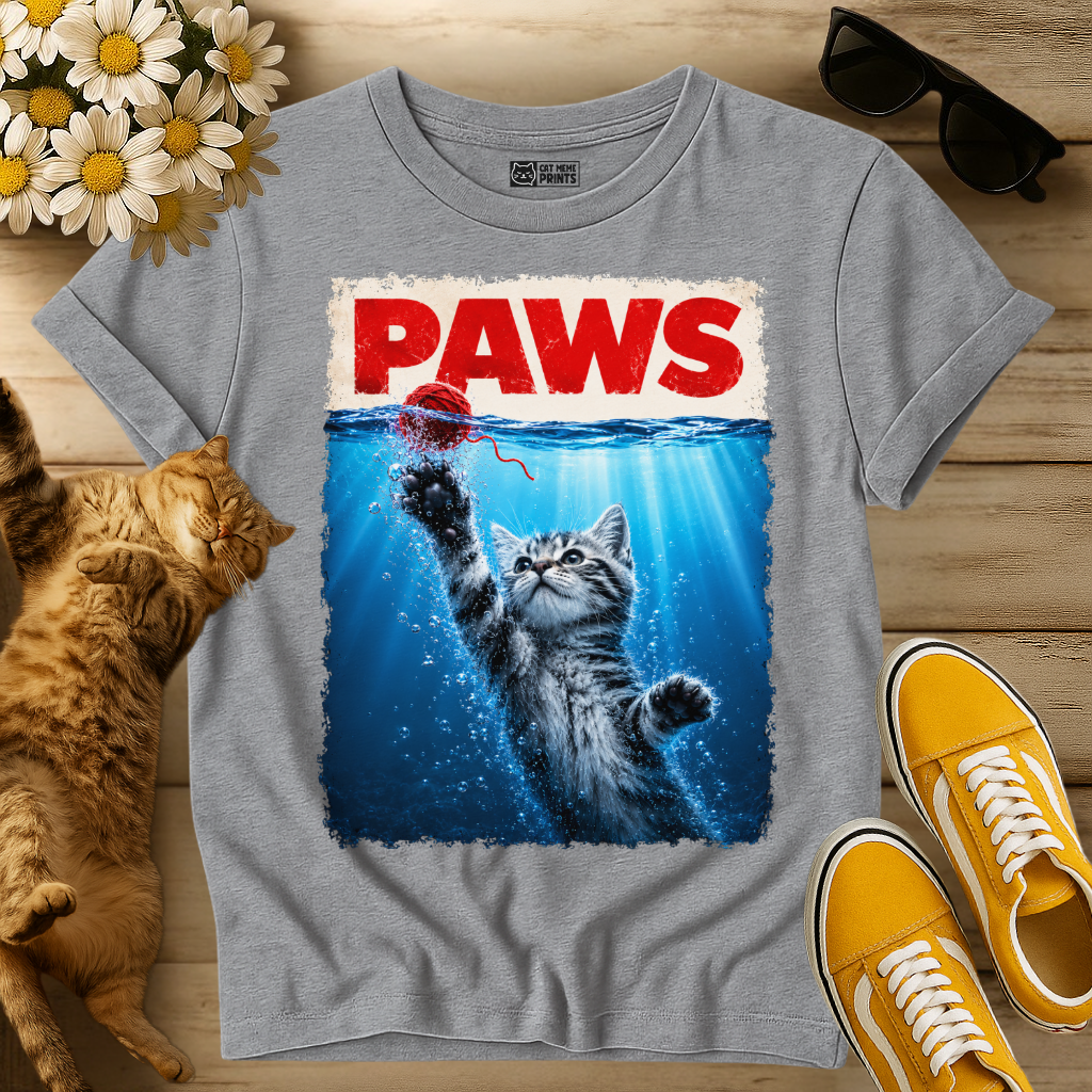 Paws Cat T-Shirt