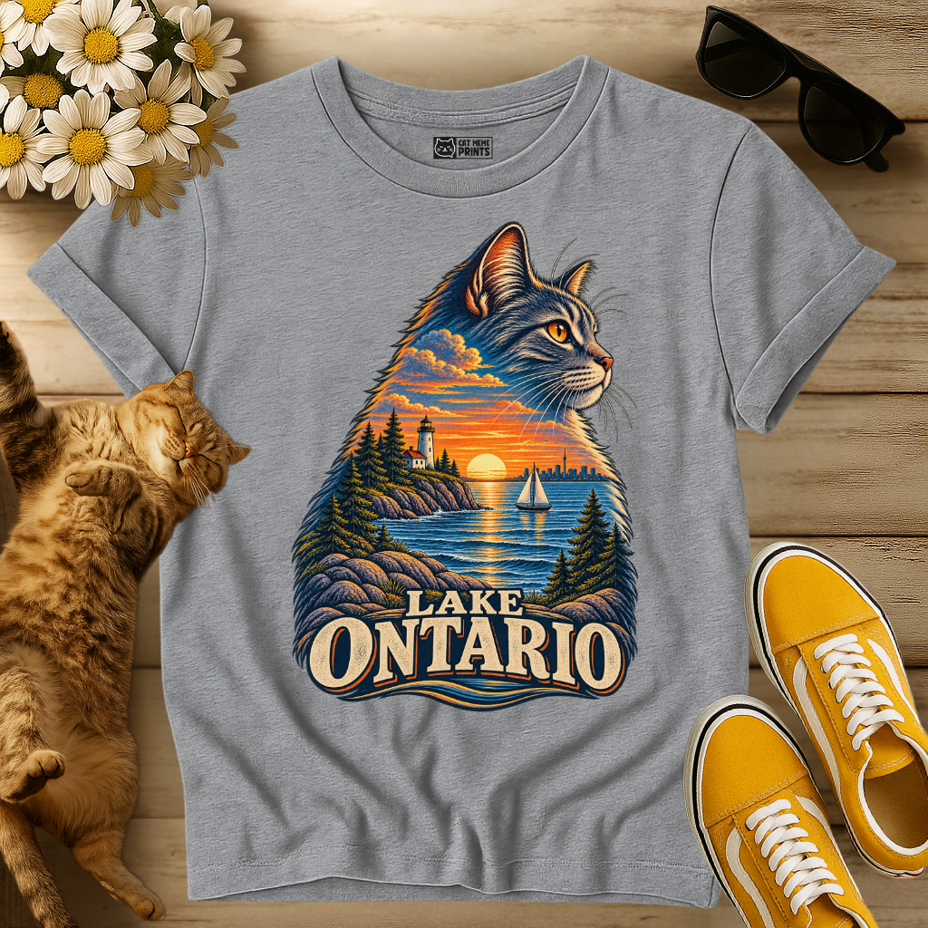 Lake Ontario Kitty T-Shirt