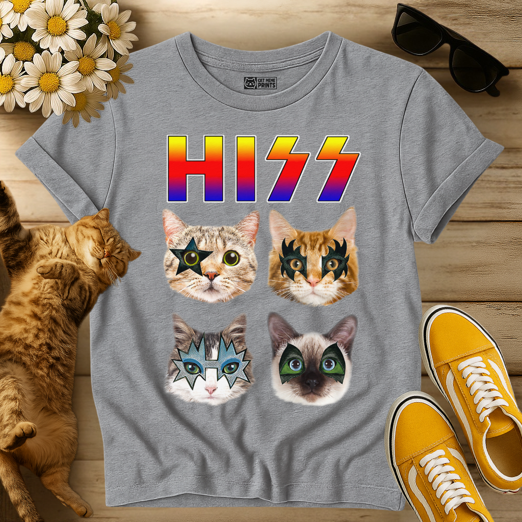 Hiss Cats Rock T-Shirt