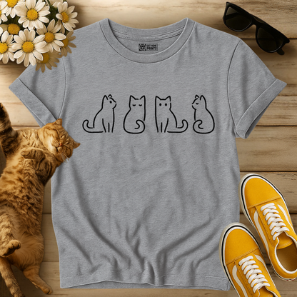 Cat Poses T-Shirt